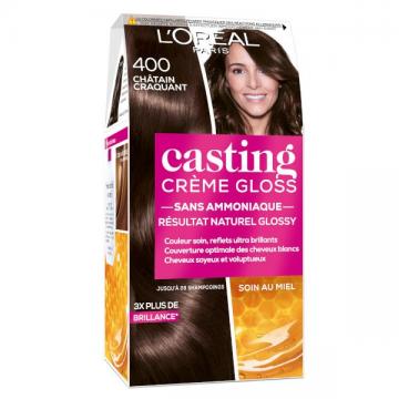LOREAL CASTING CREME GLOSS - Chatain Craquant 400