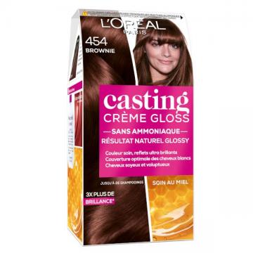 LOREAL CASTING CREME GLOSS - Coloration Brownie 454