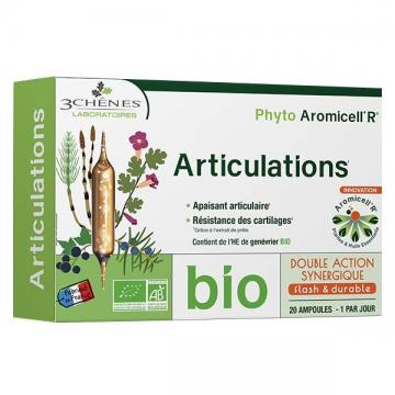 3 CHENES - Phyto Aromicell R Ampoules articulaire apaisant 20X10ml