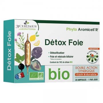 3 CHENES - Phyto Aromicell R - Ampoules detox foie 20X10ml