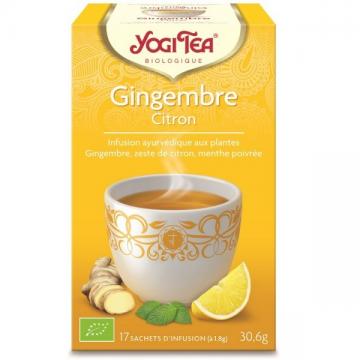YOGI TEA - Gingembre citron 17 sachets