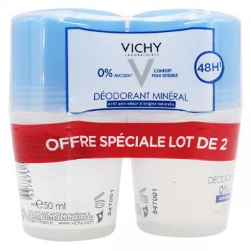 VICHY - Deodorant a bille mineral Lot de 2