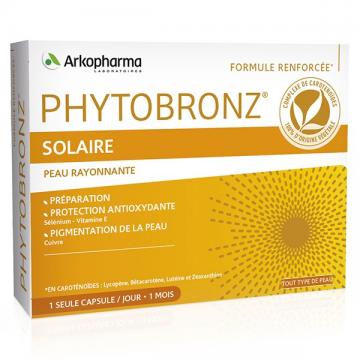 PHYTOBRONZ - Phytobronz préparateur solaire huiles végétales 30 capsules