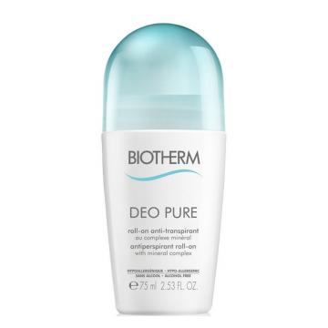 BIOTHERM - DEO PURE roll-on anti-transpirant 75ml