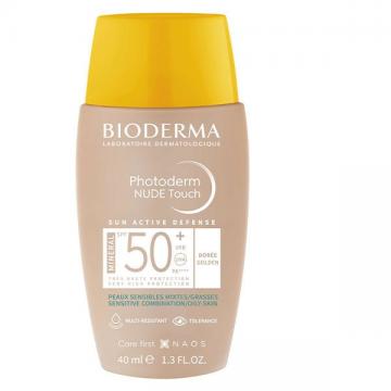 BIODERMA - PHOTODERM nude touch matfiante teinte doré SPF50