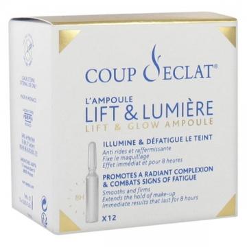 COUP D'ECLAT - Ampoules lift & lumière visage boite de 12