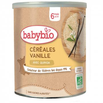BABYBIO - 3 CEREALES NATURE riz ble avoine 220g