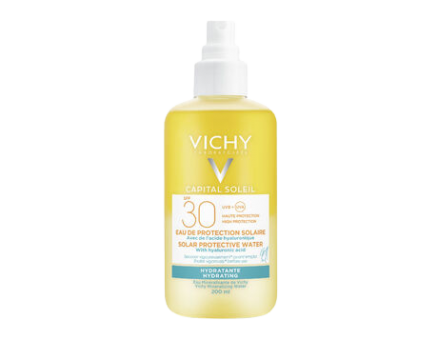VICHY SOLAIRE - Eau solaire hydratante visage et corps SP30+ 200ml