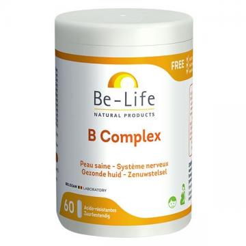 BE-LIFE B COMPLEX - Peau saine  Systeme nerveux 60 gelules