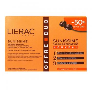 LIERAC - Sunssime - 2x30 capsules bronzage