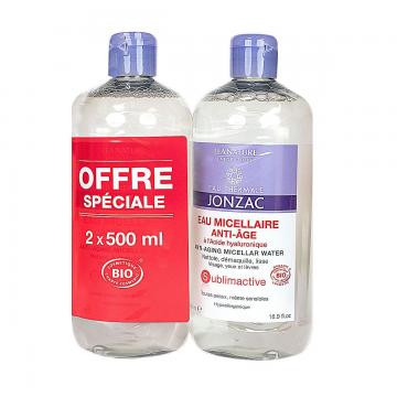 JONZAC - SUBLIMATIVE PEAU MATURE eau micellaire 2x500ml