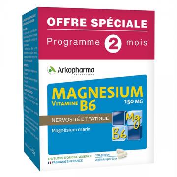 ARKOPHARMA ARKOVITAL - magnésium vitamine B6 120 gélules