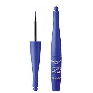 BOURJOIS - Eyeliner liner pinceau waterproof 004 bleu pop art 2,5ml