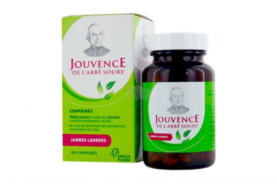 JOUVENCE ABBE SOURY - Jambes lourdes 120 CP