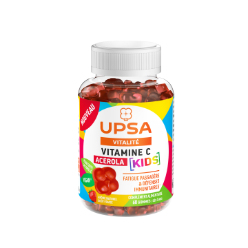 UPSA - VITALITE KIDS - Vitamine C Acérola 60 gommes
