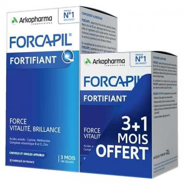 FORCAPIL - FORTIFIANT 180GEL1 MOIS OFFERT