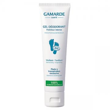 GAMARDE - PODOLOGIE gel deodorant fraicheur intense bio 100ml
