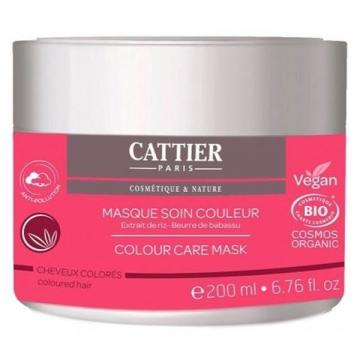 CATTIER - Masque capillaire soin couleur bio 200ml