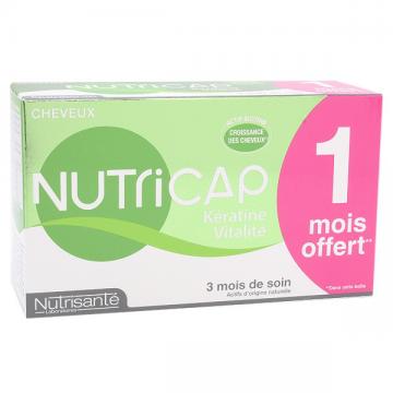 NUTRICAP KERATINE VITALITE CHEVEUX ONGLES - 120 capsules + 30 offertes