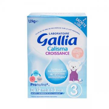 GALLIA - Calisma croissance - Lait 3eme age 1,2Kg