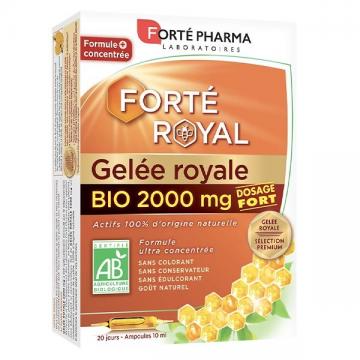 FORTE - GELEE ROYALE 2000 bio 20 ampoules