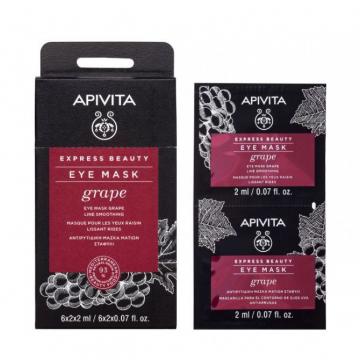 APIVITA - EYE MASK GRAPE - Masque pour les yeux raisin lissant rides 2x8ml