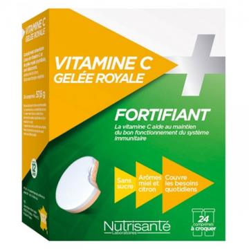 NUTRISANTE VITAMINE C GELEE ROYALE - 24 comrpimes
