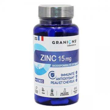 GRANIONS - ZINC 15mg 60 gelules