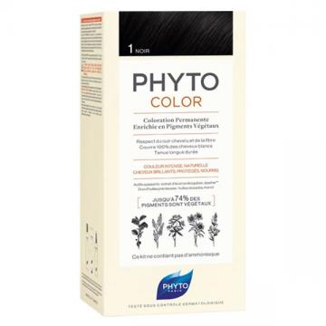 PHYTOCOLOR - Coloration permanente - 1 Noir