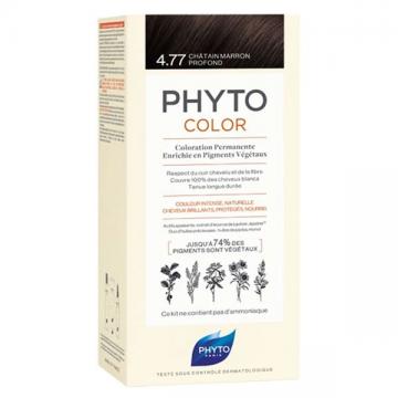 PHYTOCOLOR - Coloration permanente 4.77 Chatain Marron Profond