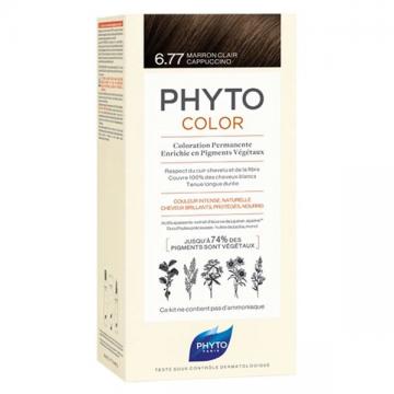 PHYTOCOLOR - Coloration permanente 6.77 Marron Clair Capuccino