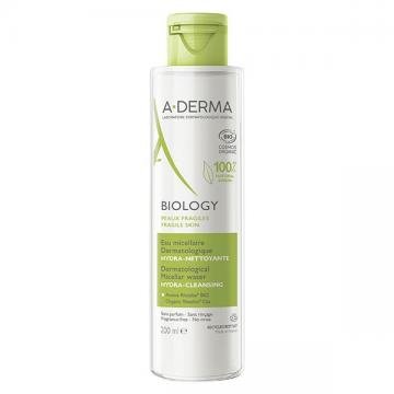 ADERMA - BIOLOGY Eau micellaire dermatologique hydra-nettoyante bio 400ml