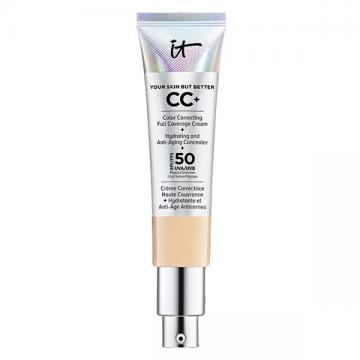 IT COSMETICS - Fond de Teint Your Skin But Better CC+ Cr&egrave;me Correctrice SPF50+ Light Medium