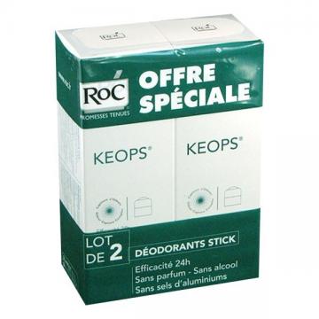 ROC - KEOPS - Lot deodorant stick 2x40g