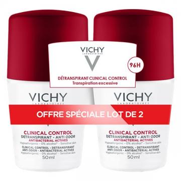VICHY - Deodorant a bille detranspirant 96h 2X50ml
