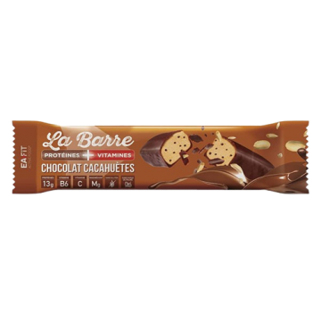 EAFIT LA BARRE CHOCOLAT CACAHUETES 49G