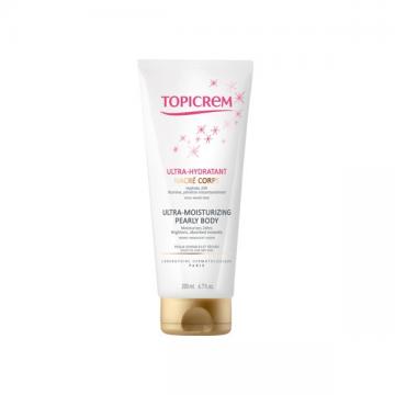 TOPICREM - Ultra hydratant peaux sensibles corps effet nacre 200ml