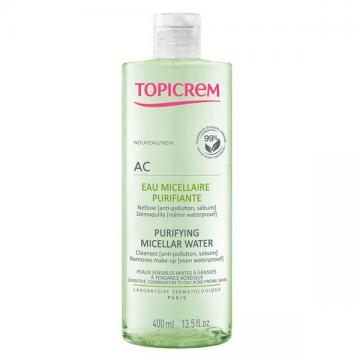 TOPICREM - AC - Eau micellaire purifiante 400ml