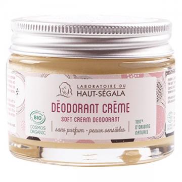 HAUT SEGALA - S&eacute;gala d&eacute;odorant cr&egrave;me non parfum&eacute; bio 50g
