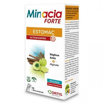 MINACIA FORTE - Estomac gel action rapide 12 sticks
