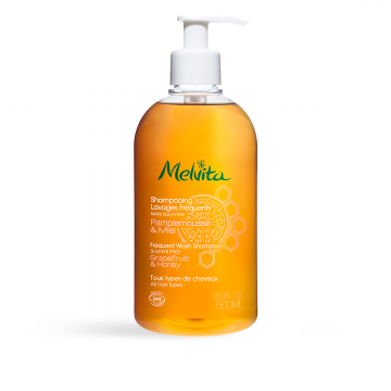 MELVITA - SHAMPOOING LAVAGE FREQUANTS pamplemousse & miel 500ml