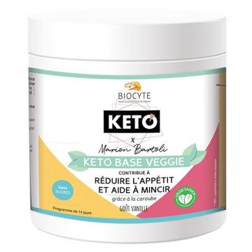 BIOCYTE KETO - Base Veggie gout vanille 210g