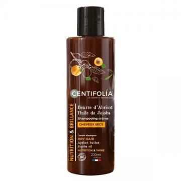 CENTIFOLIA - Shampoing crème cheveux secs et abîmés bio 200ml