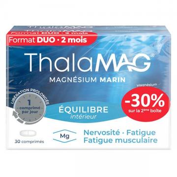 THALAMAG - Magnesium marin - equilibre interieur - 2x30 comprimes