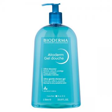 BIODERMA - Atoderm - Gel douche nettoyant sans savon peaux sensibles 1l