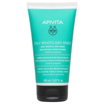 APIVITA - OILY ROOTS DRY ENDS - Après-Shampoing Equilibrant Cuir Chevelu Gras & Pointes Sèches 150ml