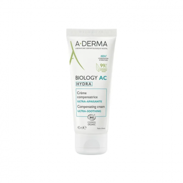 A-DERMA - BIOLOGY AC HYDRA - Crème compensatrice ultra-apaisante 40ml