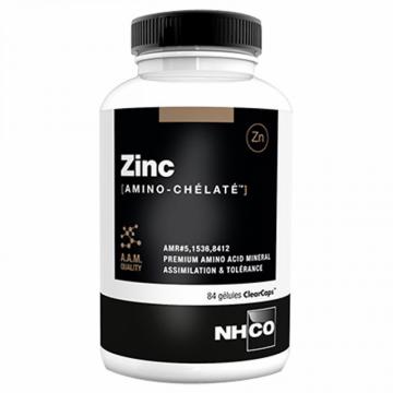 NHCO - ZINC Amino-Chélaté - 84 gélules