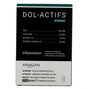 ARAGAN - DOL.ACTIF - Inflammation 20 gélules