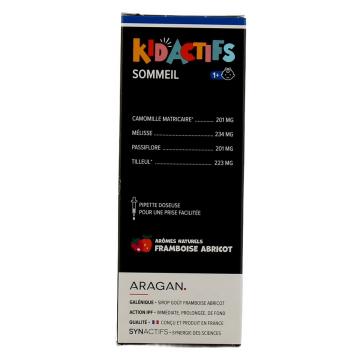 ARAGAN - KIDACTIFS - Sommeil 125ml